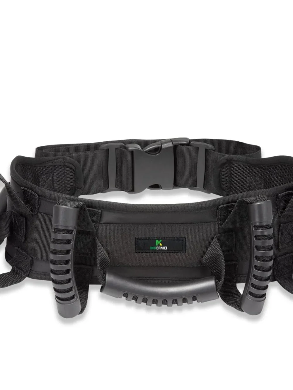 MKEFMEI Gait Belt with Handles for Seniors, Quick Release Buckle, Physical Thera